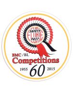 BMC 60th Anniversary Works Decal