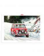 Monte Carlo Victory 1964 - Print - Signed by Paddy Hopkirk 