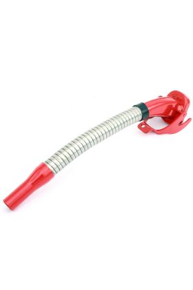 Steel Jerry Fuel Can Spout - Red