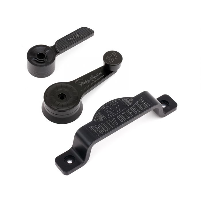 Black Interior 6 Piece Door Handle Set