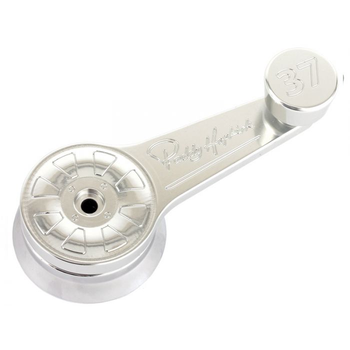 Silver Interior Door Window Winders, Pair