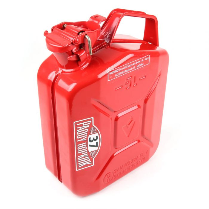 Steel Jerry Fuel Can - Baylent Cap - Red