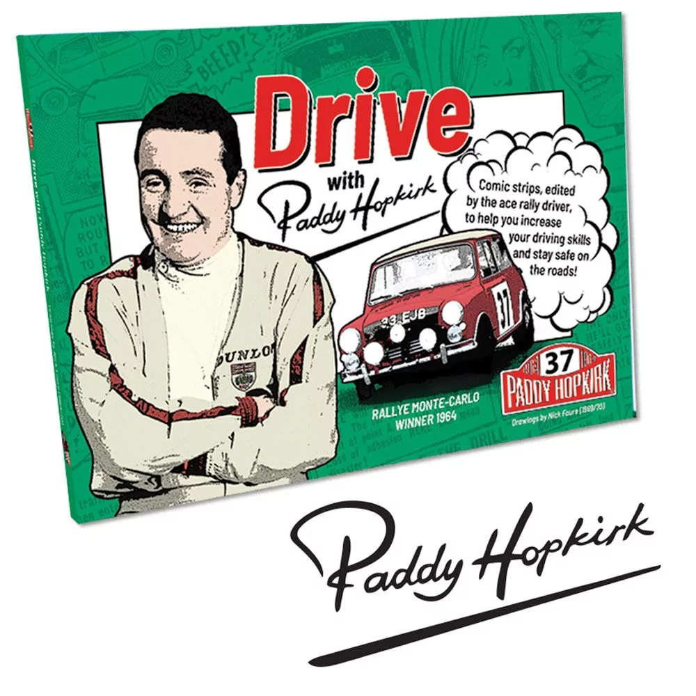 Drive with Paddy Hopkirk Book - Signed