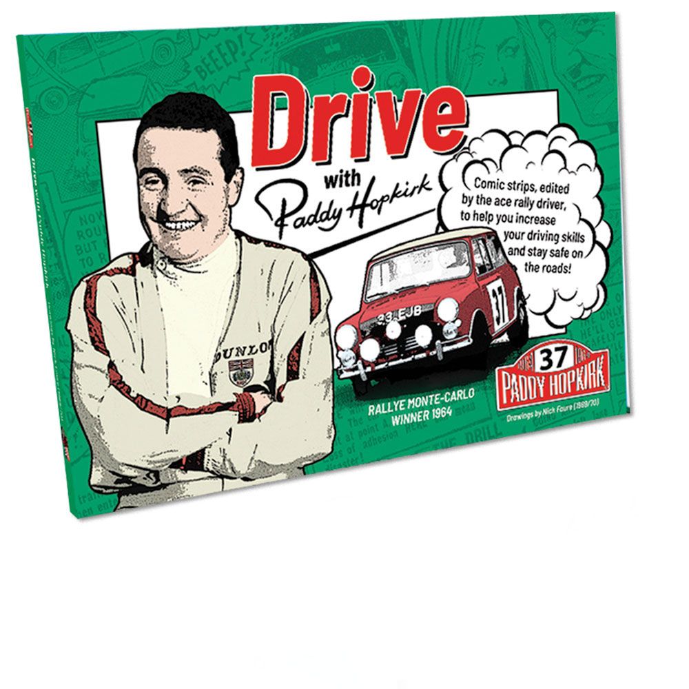 Drive with Paddy Hopkirk Book - Unsigned